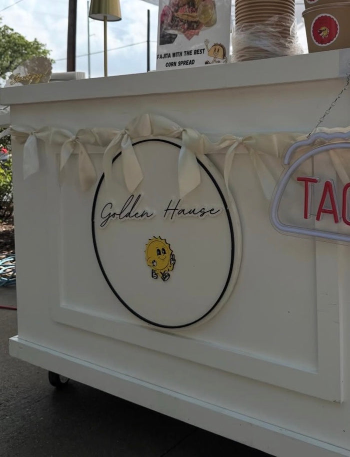 Custom Magnetic Cart Sign