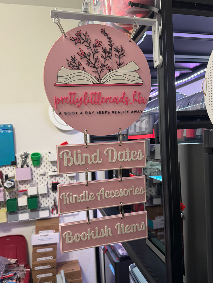 Custom Magnetic Vendor Sign (12”)