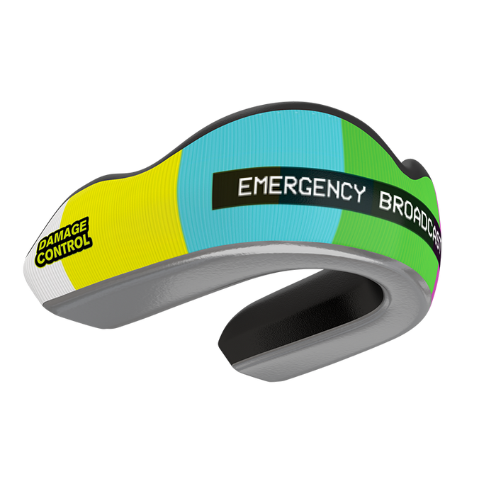 Damage Control Extreme Impact Mouthguard EMERGENCY BROADCAST SYSTEM