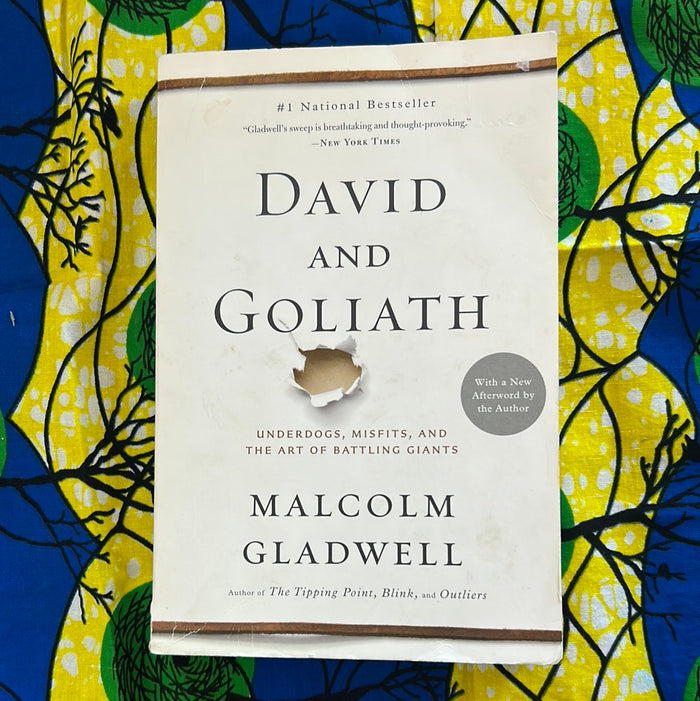 David and Goliath: Underdogs, Misfits, and the Art of Battling Giants by Malcolm Gladwell