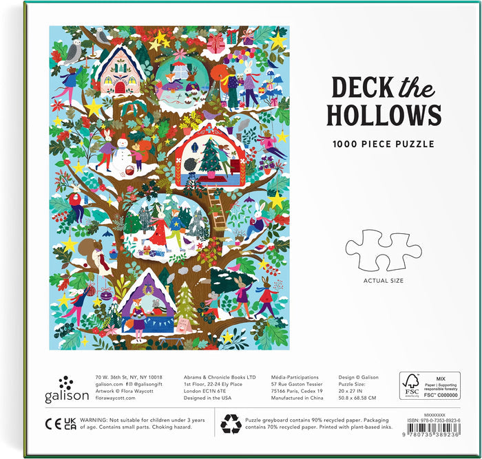 Deck The Hollows 1000 Piece Puzzle