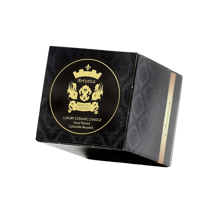 DERUTA CANDLES: Deluxe Precious Flared Candle RAFFAELLESCO DELUXE Design