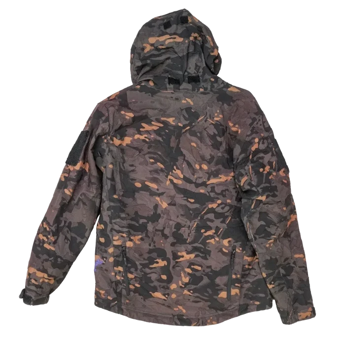Dewbu Camo Softshell Heated Jacket - Small - Army & Outdoors - Softshell Jacket