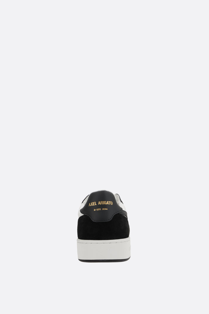 Dice Lo Bee Bird sneakers in smooth leather and suede