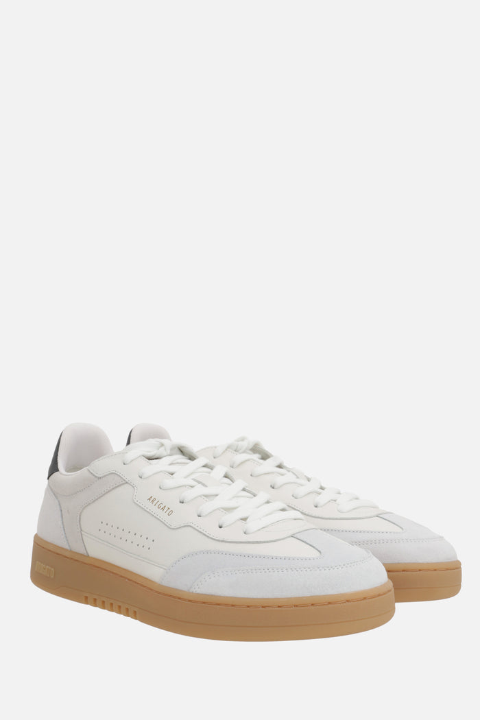 Dice T-Toe sneakers in smooth leather and suede