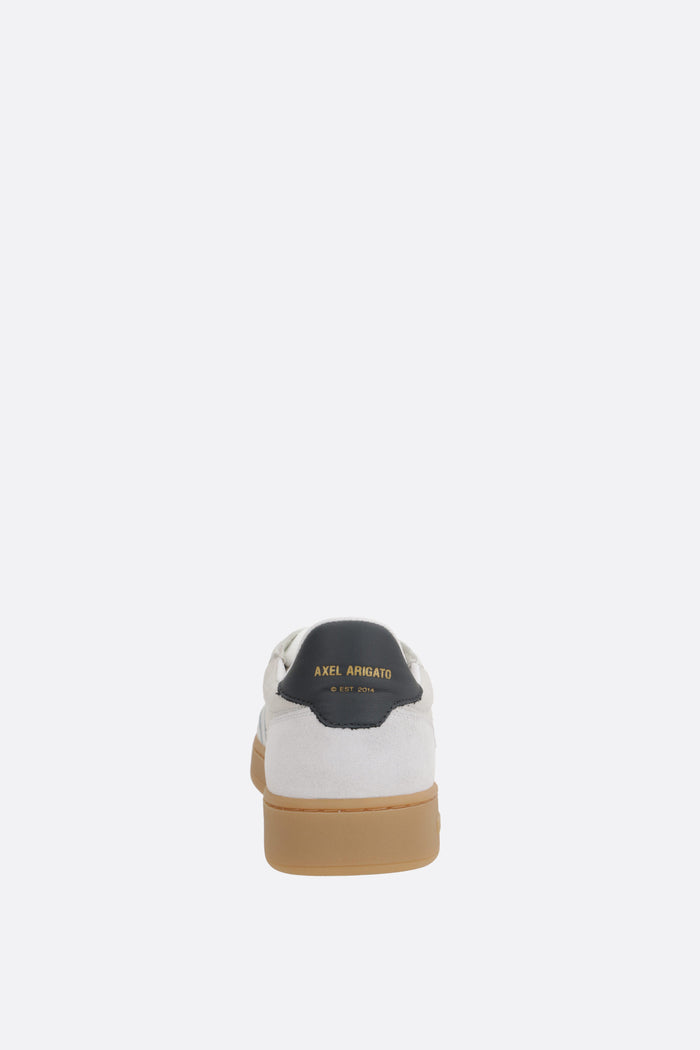 Dice T-Toe sneakers in smooth leather and suede