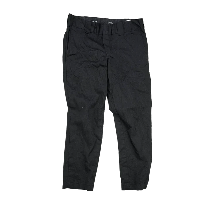 Dickies Flex Black Slim Fit Trousers - 31x26, Small - Army & Outdoors - Work Trousers