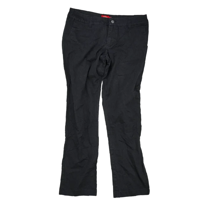 Dickies Women's Black Trousers - Size 9, Medium - Army & Outdoors - Jeans
