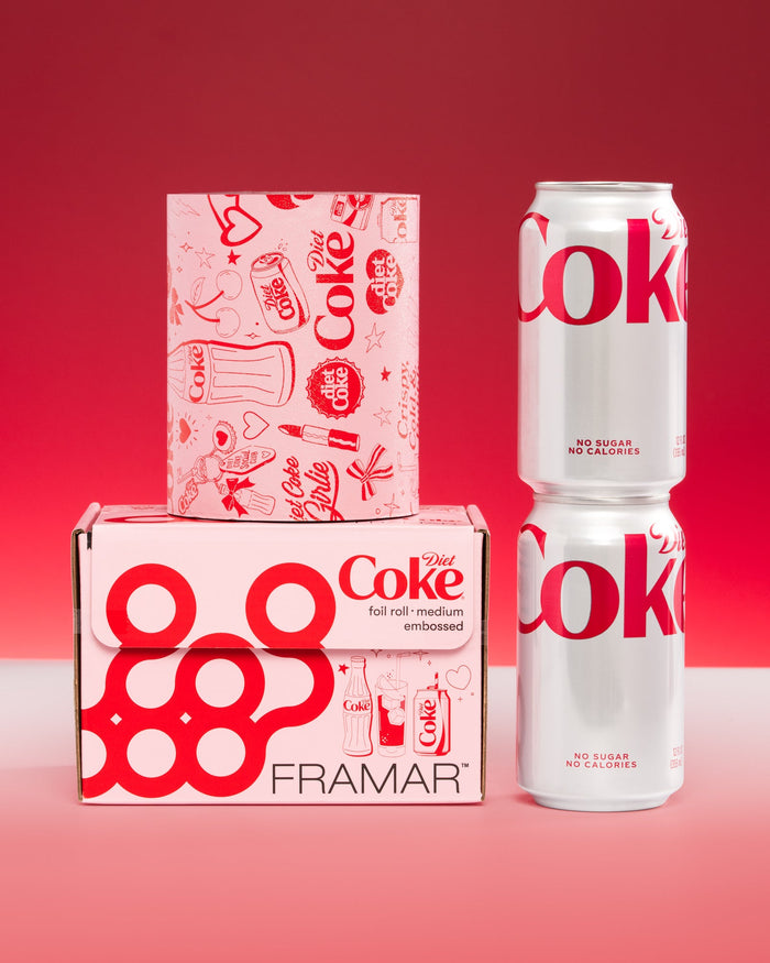 Diet Coke - Embossed Roll 320ft.