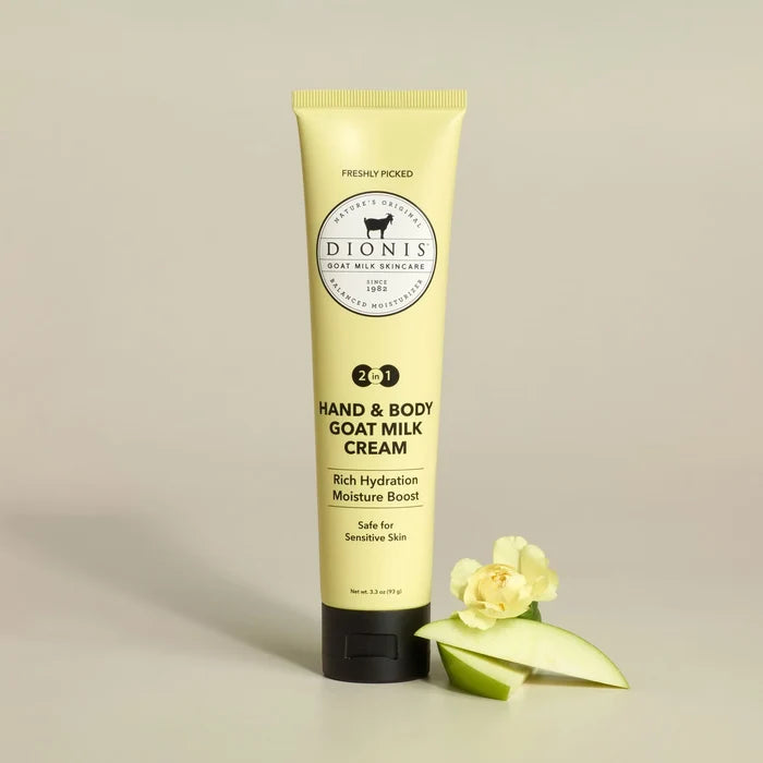 Dionis Freshly Picked Goat Milk Hand & Body Cream - 3.3 oz