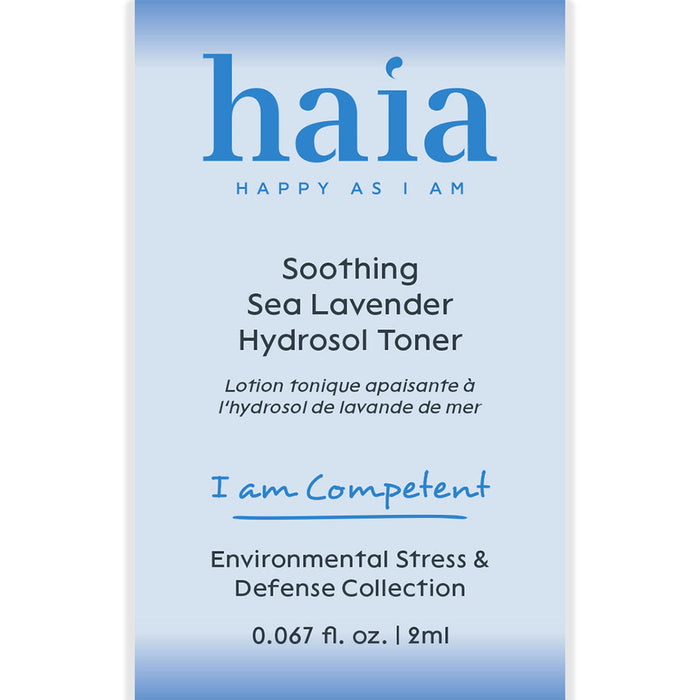 Discontinued - I am Competent | 2: Soothing Sea Lavender Hydrosol Toner | haia