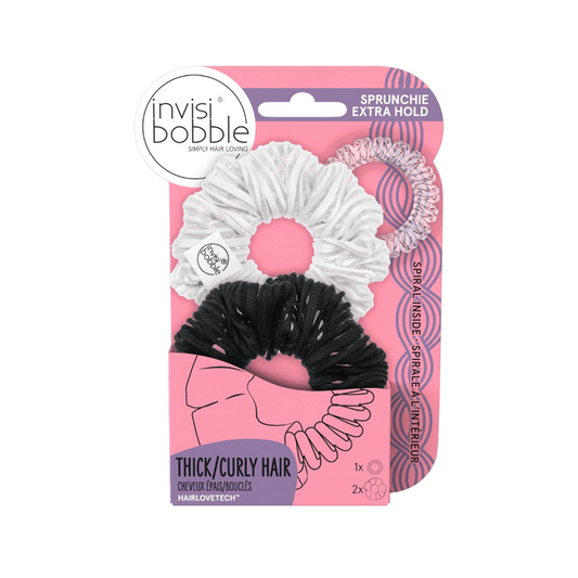 DISCONTINUED - SPRUNCHIE EXTRA HOLD 3 pc | invisibobble