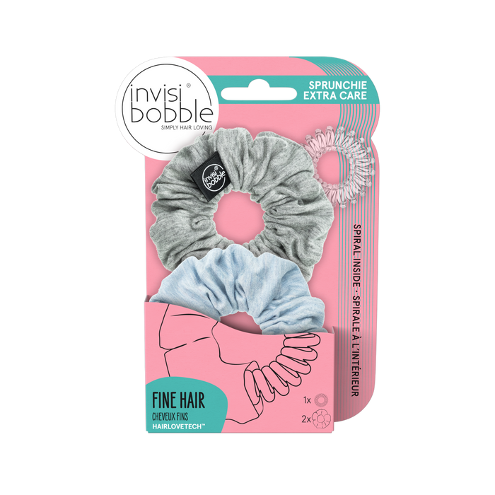DISCONTINUED - SPRUNCHIE EXTRA HOLD 3 pc | invisibobble