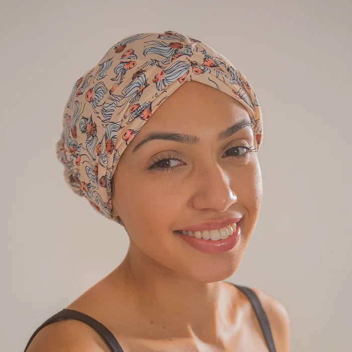 DISCONTINUED -Hair Turban in Mermaid Nude | D'Hair