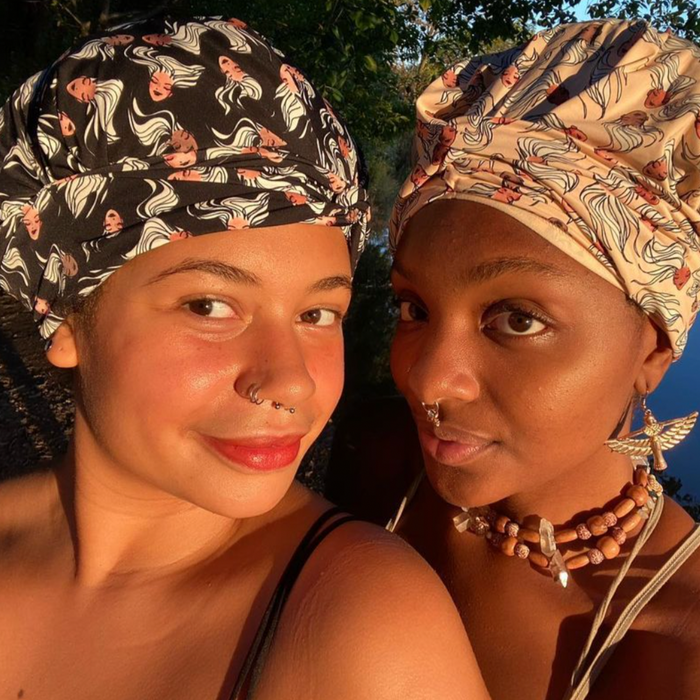 DISCONTINUED -Hair Turban in Mermaid Nude | D'Hair