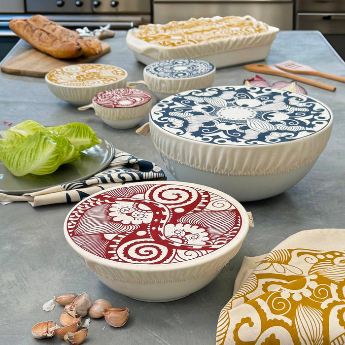 Dish Cover- Small Set of 3- Paradise