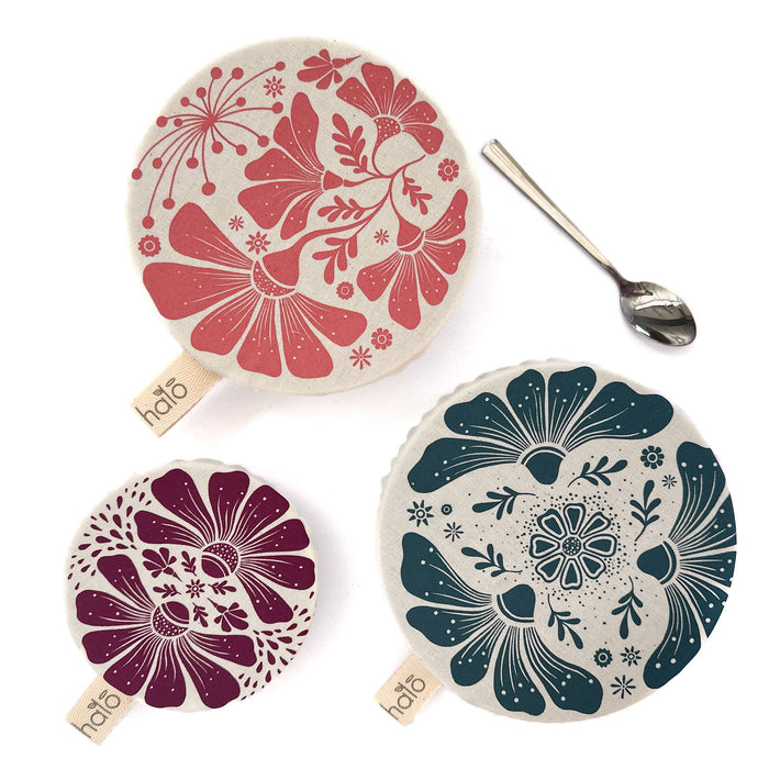 Dish Cover- Small Set of 3- Retrobloom