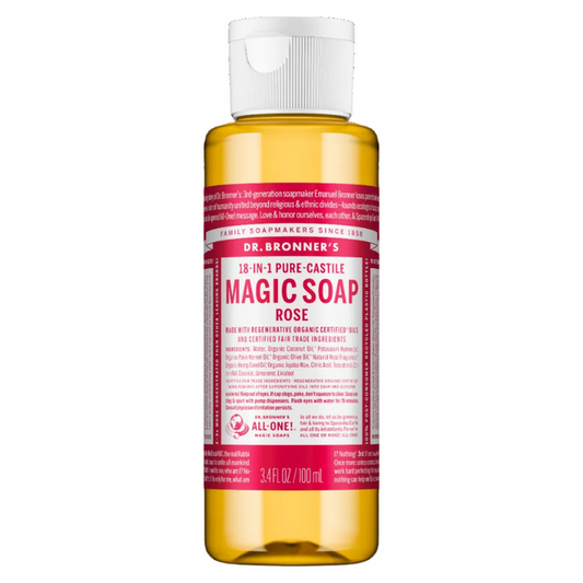 Dr. Bronner's Pure Castile Magic Soap - Rose - Freebie