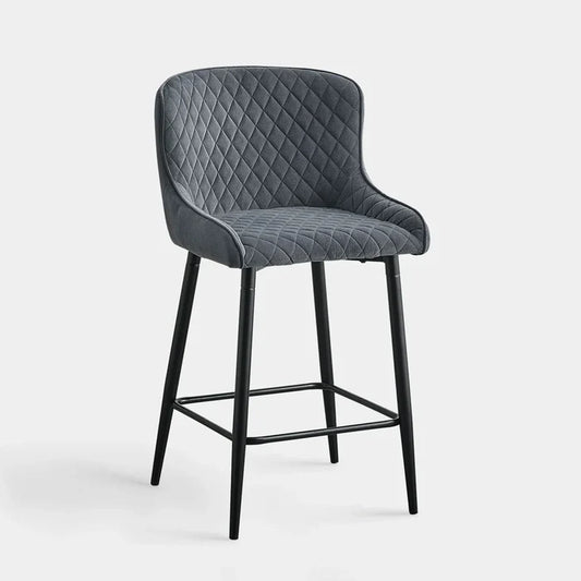 Dundas Velvet Bar Stools [65cm] [Set of 2]
