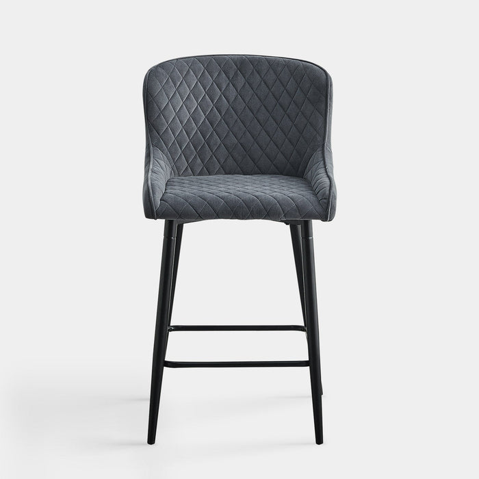 Dundas Velvet Bar Stools [65cm] [Set of 2]