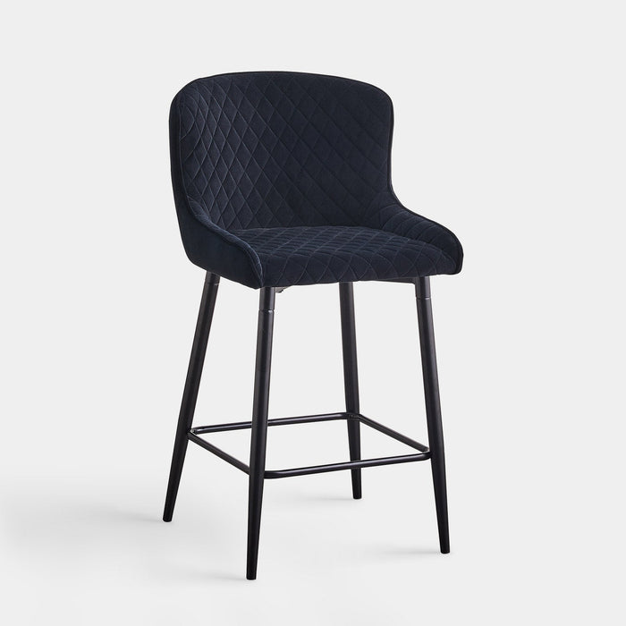 Dundas Velvet Bar Stools [65cm] [Set of 2]