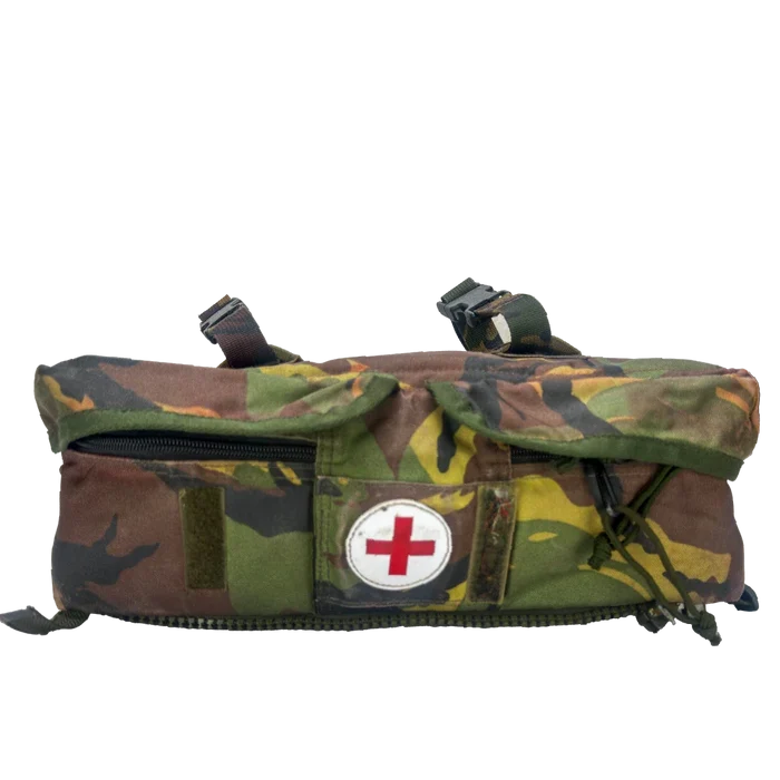 Dutch Army Medical Side Pouch - Value Grade - Dutch Army Surplus - First-Aid Pouches