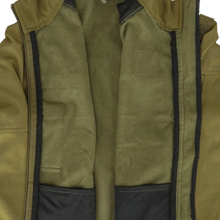 Dutch Army Olive Softshell Jacket - Dutch Army Surplus - Softshell Jacket