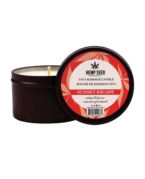 Earthly Body 3 IN 1 Massage Candle Sunset Escape 170g