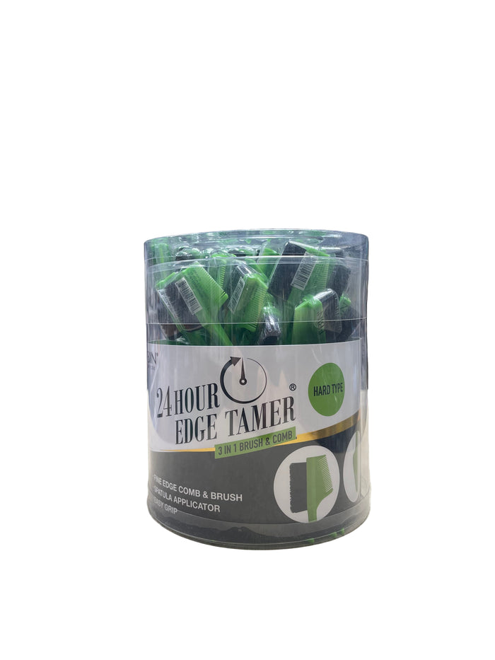Ebin 24hour Edge Tamer 3-IN-1 Brush & Comb - Jar / 48pcs - Palms Fashion Inc.
