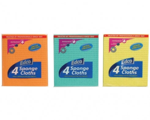 Edco 15913 Anti-Bacterial Sponge Cloth