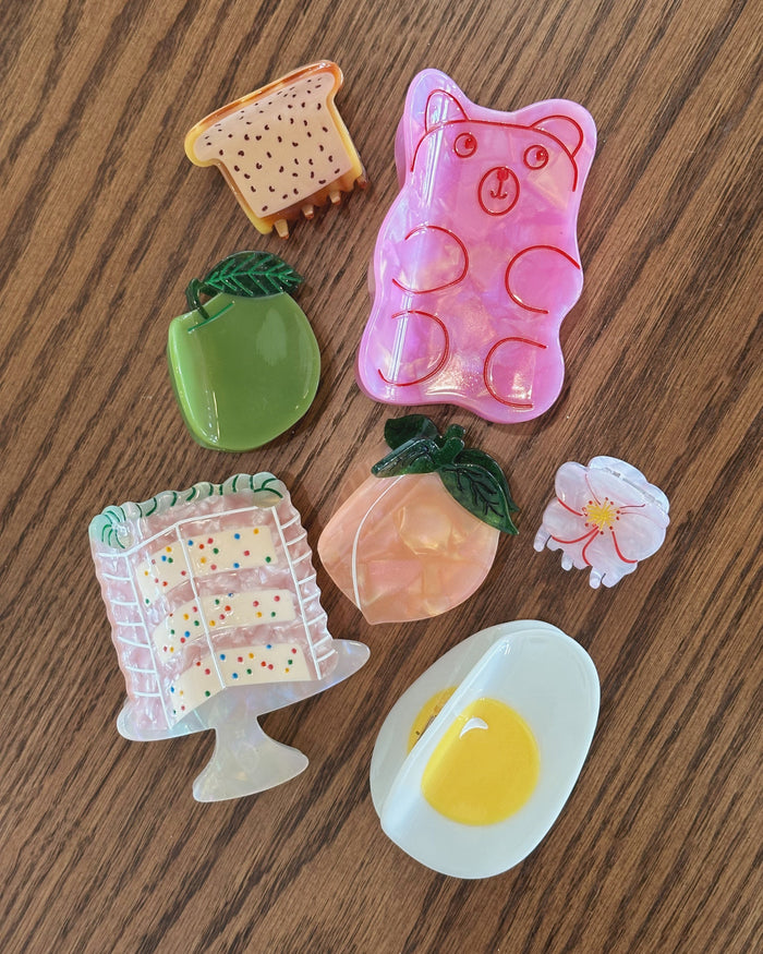 egg hair clip