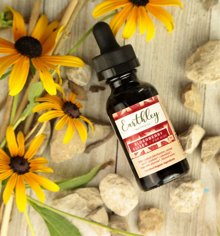 Elderberry Elixir- For Kids / Whole Family | 2oz - Elegant Mommy