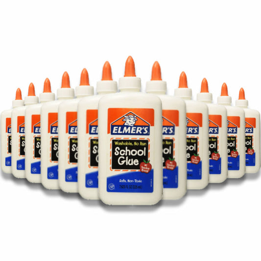 Elmer's - Washable School Glue - 7.62 Oz - 24 Pack