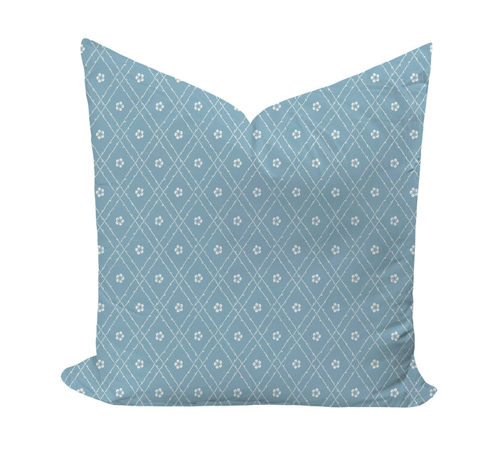 Wheaton Whaley Home Emily in Rain Reverse Bedding Pillow Cover