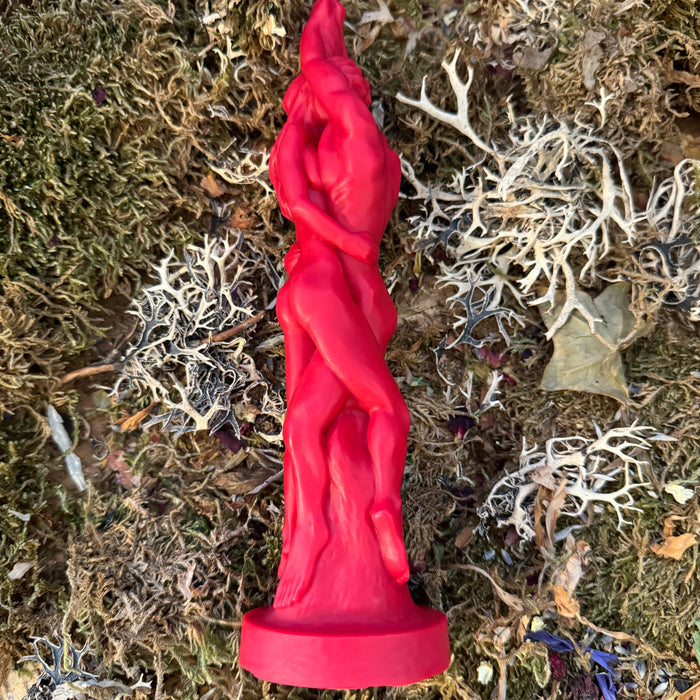 Entwined Lovers Shaped Spell Candle