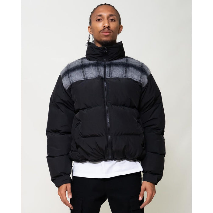 EPTM Oxford Puffer Jacket in Black, a stylish and warm outerwear option