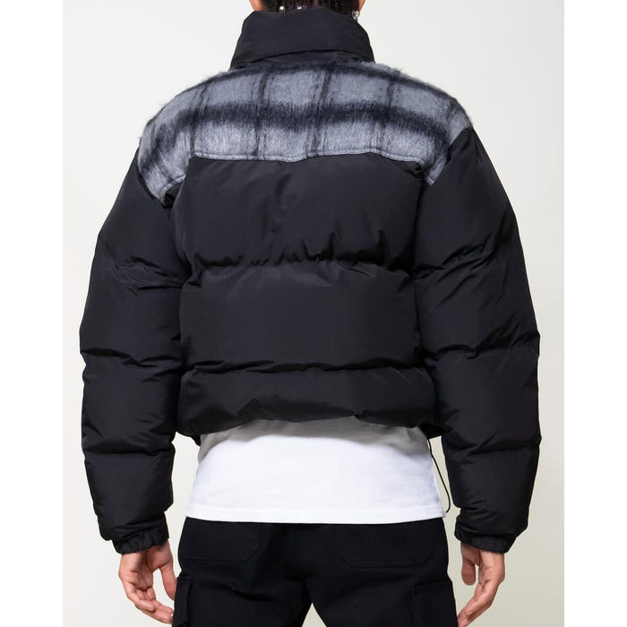 The EPTM Oxford Puffer Jacket is made of durable and water-resistant material
