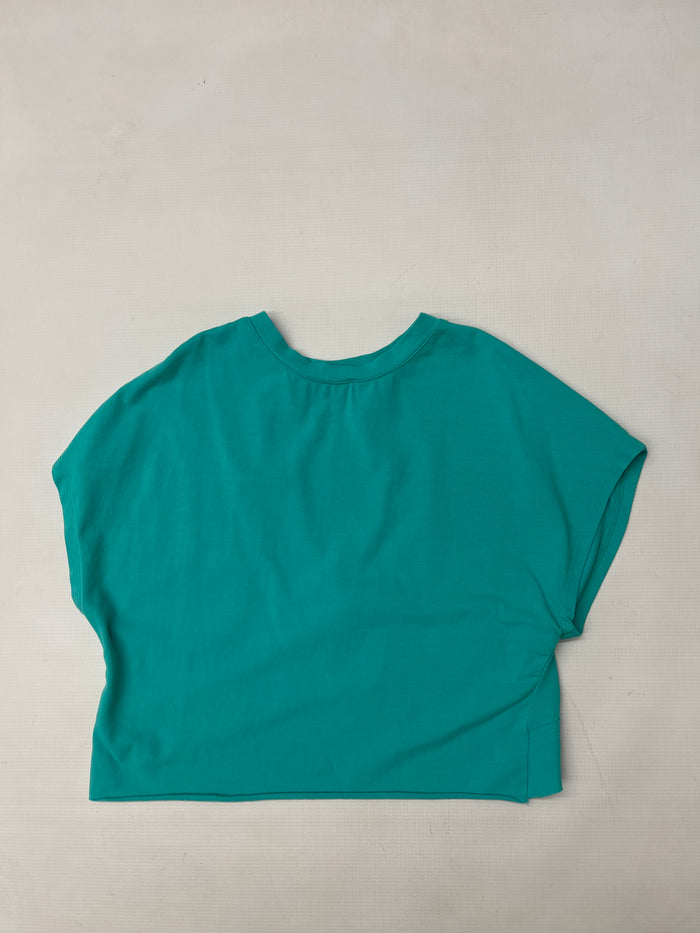 Erge Crossback Top-Aqua