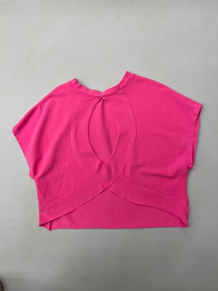 Erge Crossback Top-Pink