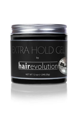 EXTRA HOLD GEL -BLACK 12 OZ
