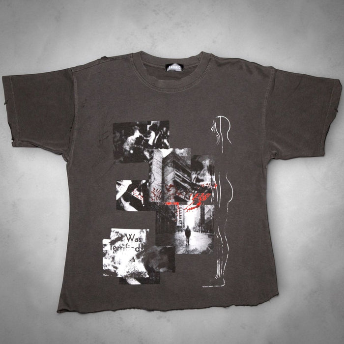 Fabric011 "Faces & Places" Black Tee