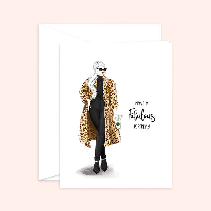 Fabulous Birthday - Fashion Birthday Greeting Card - Magnolia Lane co. Home + Garden + Gift
