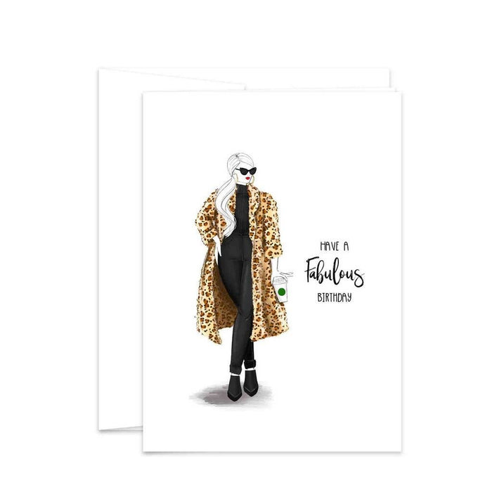 Fabulous Birthday - Fashion Birthday Greeting Card - Magnolia Lane co. Home + Garden + Gift