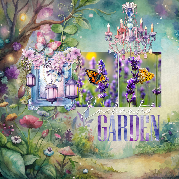 Capture the fairytale moments of childhood with this beautiful, watercolor kit filled with fantasy embellishments, clusters, papers, and golden alpha set by Lucky Girl Creative digital art designed for a princess. Great for little girls, baby, and Mother's Day! Fairy tale embellishments include bluebird, chickadee, bird, butterfly, dragon, elk, goose, horse, mouse, sheep, swan, unicorn, beanstalk, pea, canopy bed, book, candelabra, candle, carriage, castle, tower, chandelier, grandfather clock, crown, tiara