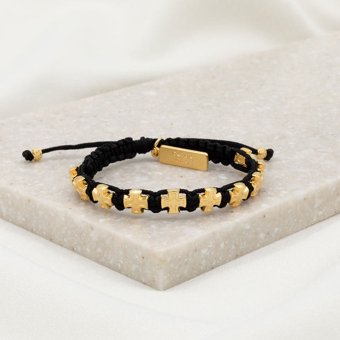 Faith Blessing Bracelet/Gold
