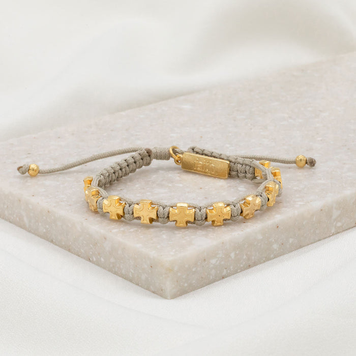 Faith Blessing Bracelet/Gold