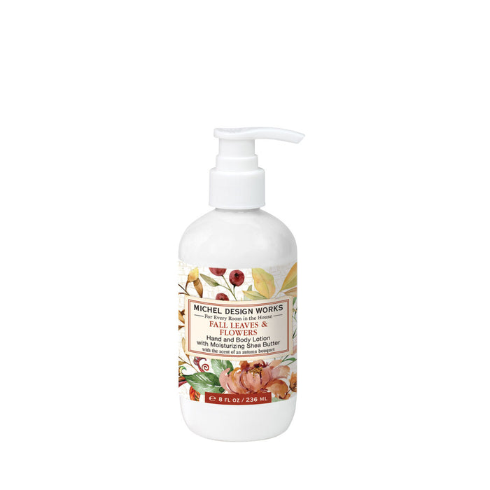Fall Leaves & Flower Lotion 8 oz
