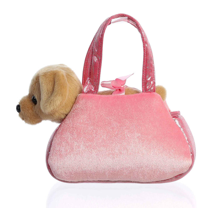 Fancy Pals Peek A Boo Lab Dog Carrier