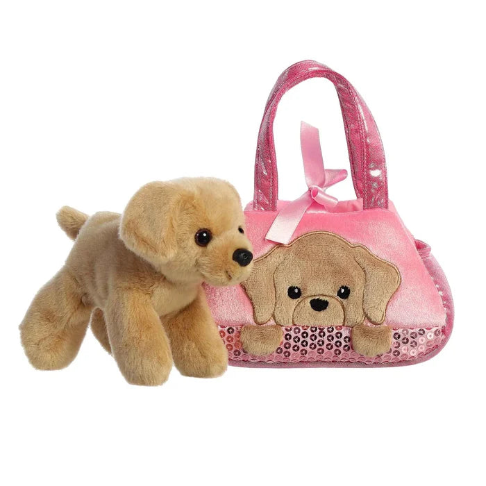 Fancy Pals Peek A Boo Lab Dog Carrier