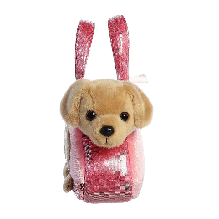 Fancy Pals Peek A Boo Lab Dog Carrier
